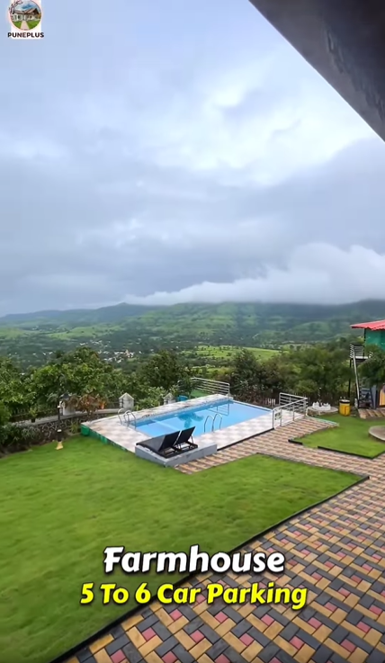 Pune-Satara Road - 26 gunthe farmhouse + 3 Bedroom Chira Built Luxury Bungalow with Swimming Pool