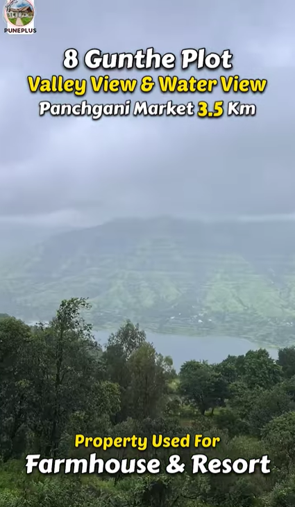 Panchgani - 8 Gunthe Valley View & Water View Plot