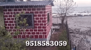 Murud-Sarve Beach - 1.25 Gunthe Wadi with 500 SQFT Bungalow