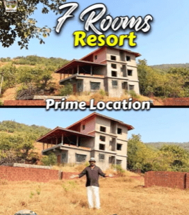 Konkan-Dapoli Harne Road - 5.5 Gunthe Resort on Lease